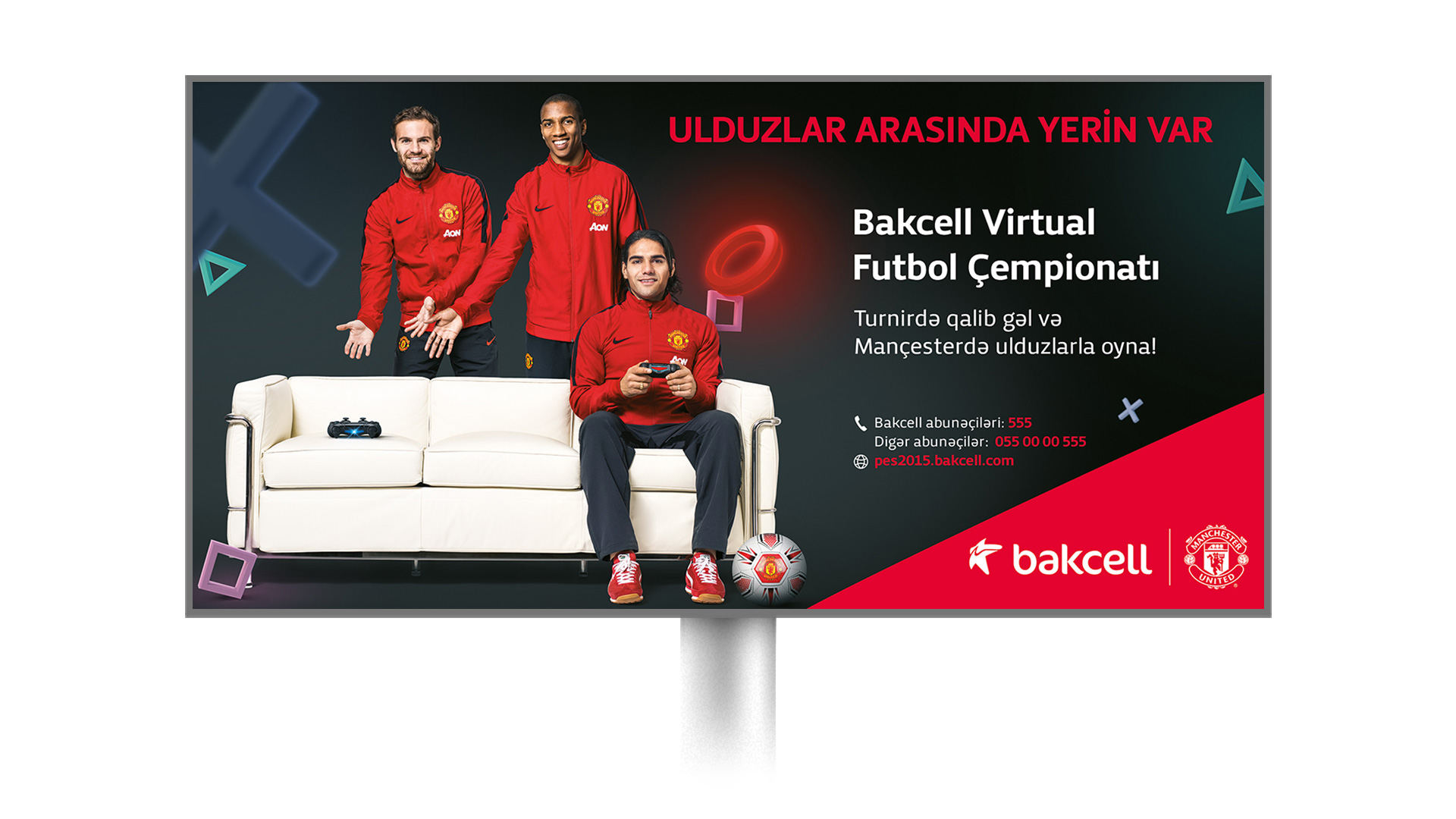 Bakcell — Find Your Place Among the Stars (PES tournament)