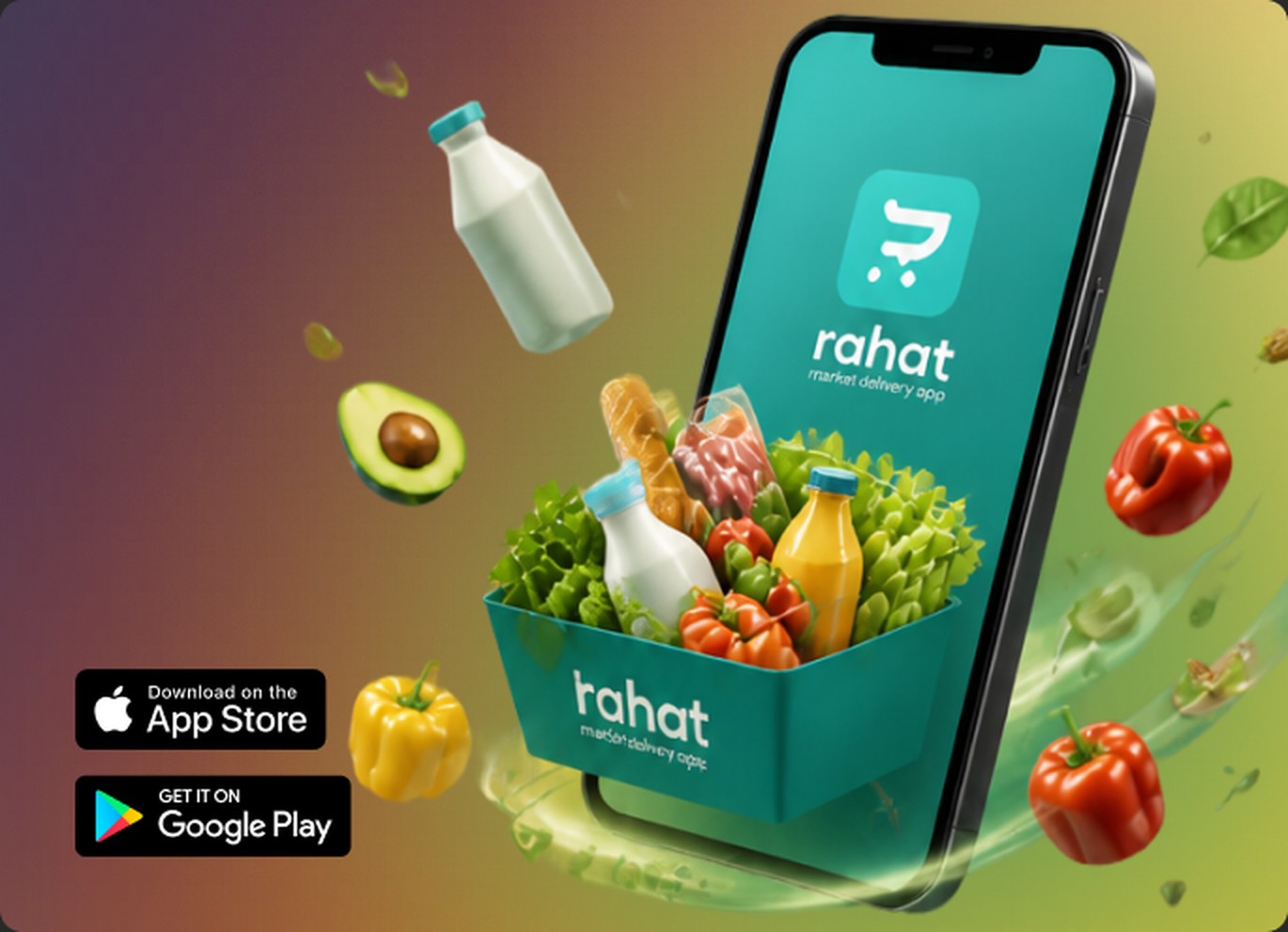 rahat — market delivery app