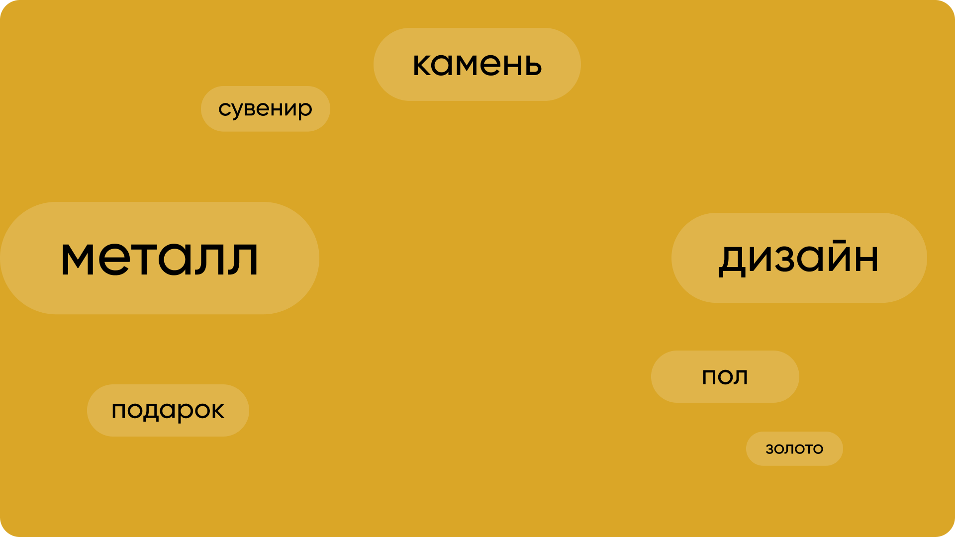 JOEL — металл, камень, сувенир, подарок, дизайн, пол, золото