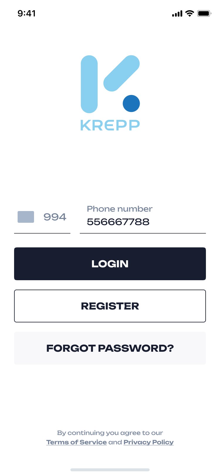 Login by phone number
