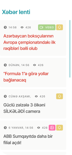 oxu.az mobile — live news feed