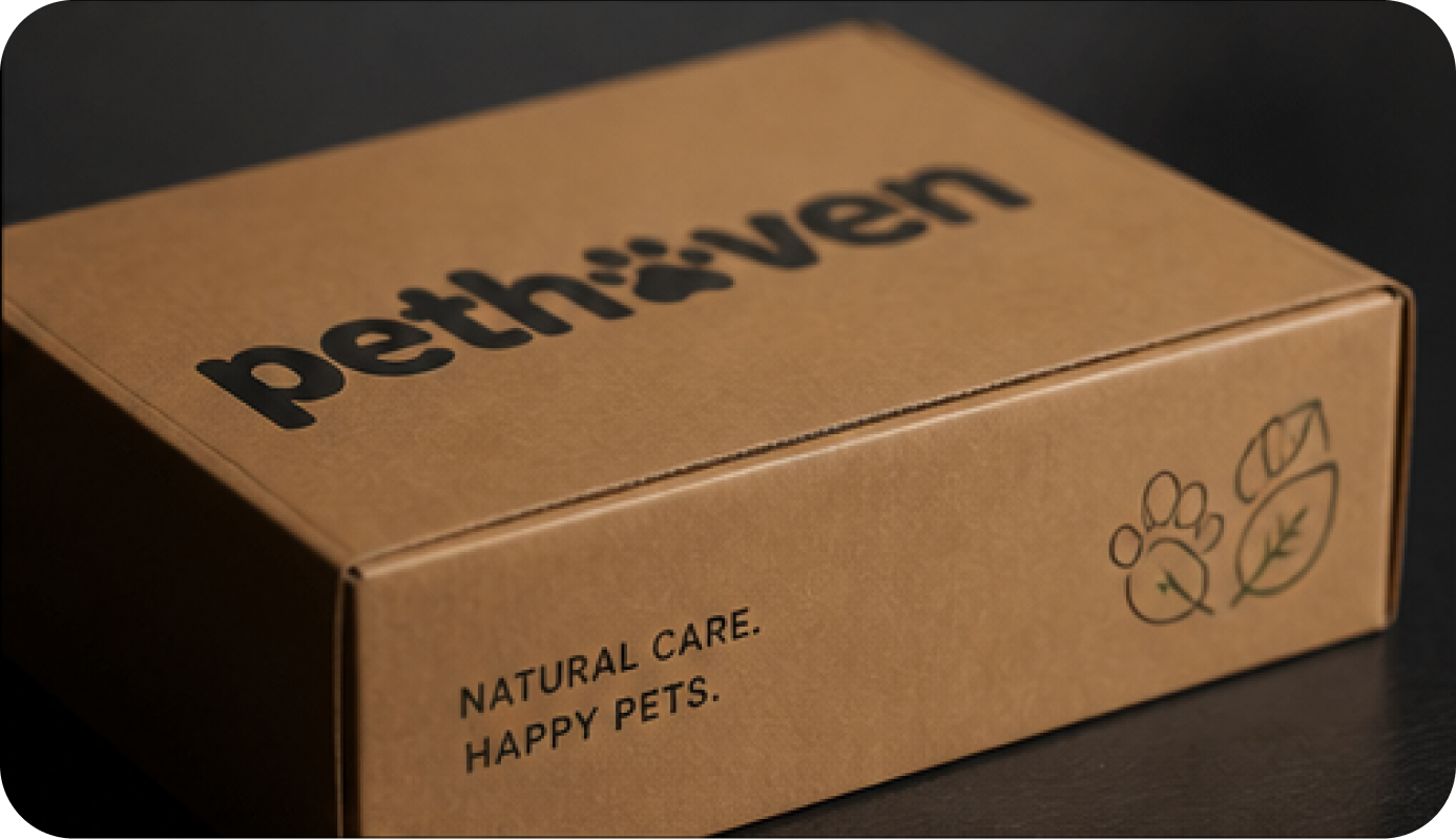 Pethoven packaging detail
